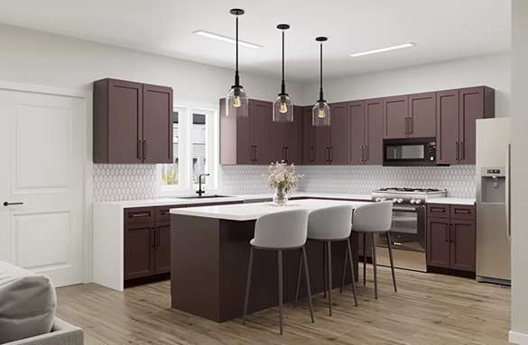 Dark Contemporary Interior Option Kennedale Oaks Townhomes For Sale