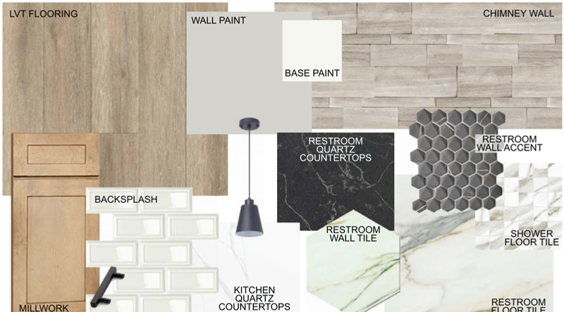 Transitional Warmth Interior Finish Package Kennedale Oaks Townhomes